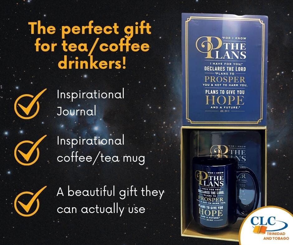 "I know the plans I have for you" Journal and Tea/Coffee Mug Gift Set