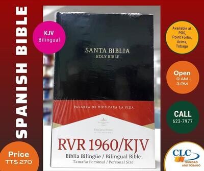 Santa Biblia RVR1960/ KJV Bilingual Bible (Personal Size)