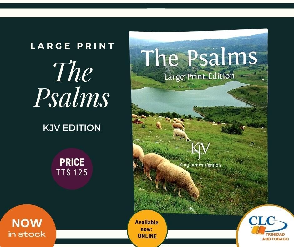 The Psalms (Large Print) KJV Version