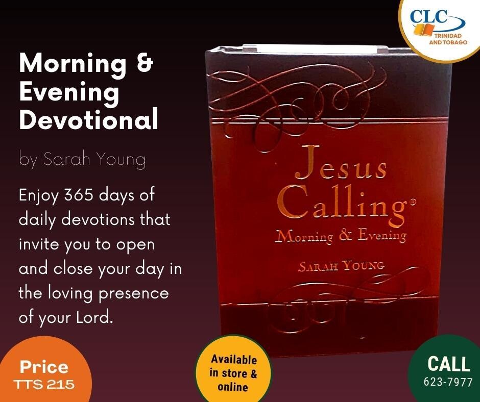 Jesus Calling Morning and Evening, Brown Leathersoft by Sarah Young