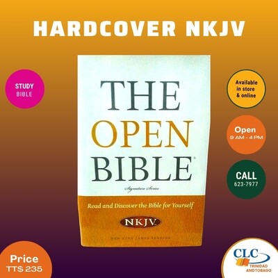The Open Bible NKJV Signature Series (Hardcover)