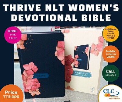 Thrive NLT Women's Devotional Bible