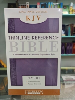 Hendrickson KJV Large Print Thinline Reference Bible.