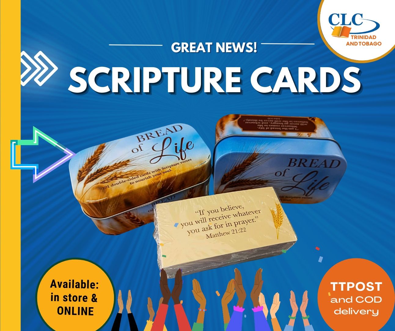 Bread of Life - Scripture Cards