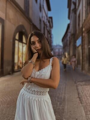Abito VicBee Bianco
