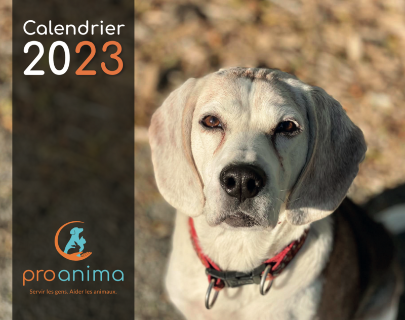 Calendrier Proanima 2023