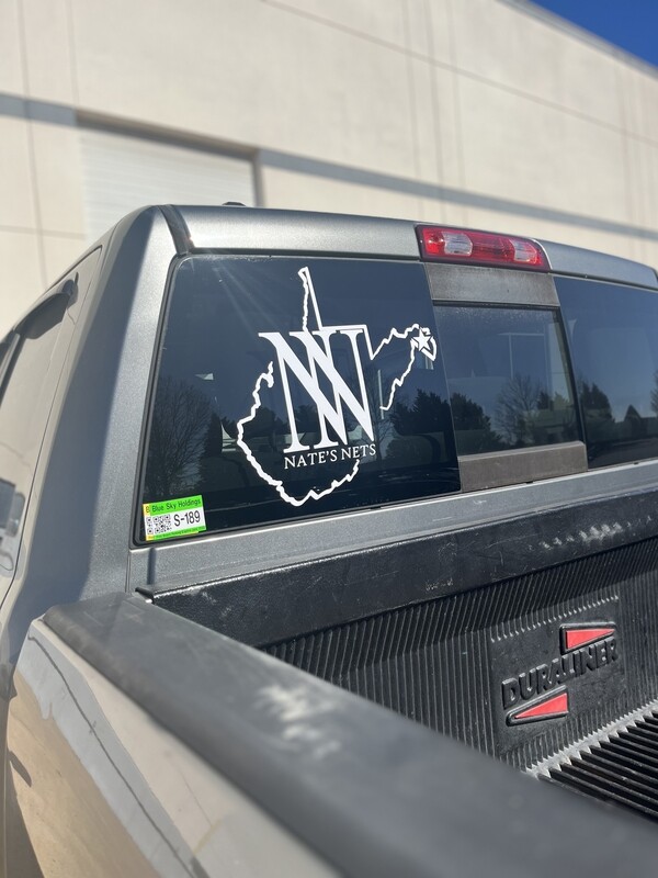 Nate&#39;s Nets Cutout Decal