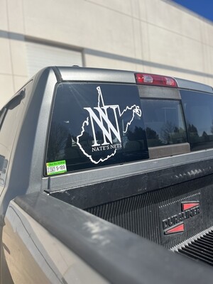 Nate's Nets Cutout Decal