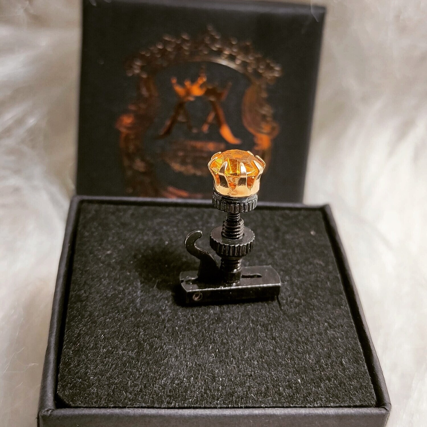 Micro afinador Violino - Modelo Hill and Sons - Zircônia (Várias cores)
