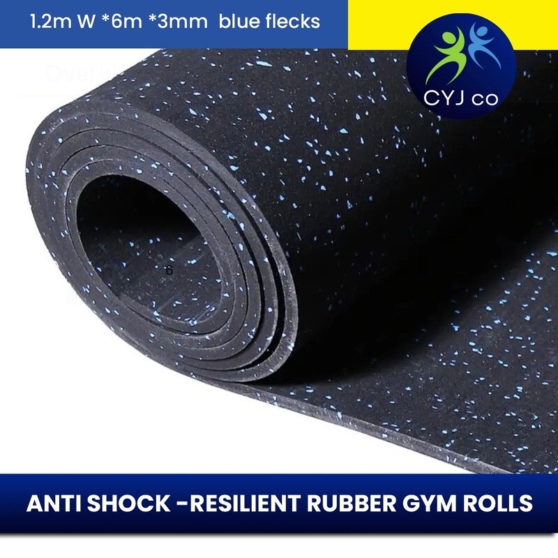 AAA ROLLED RUBBER FLOORING 8MM
