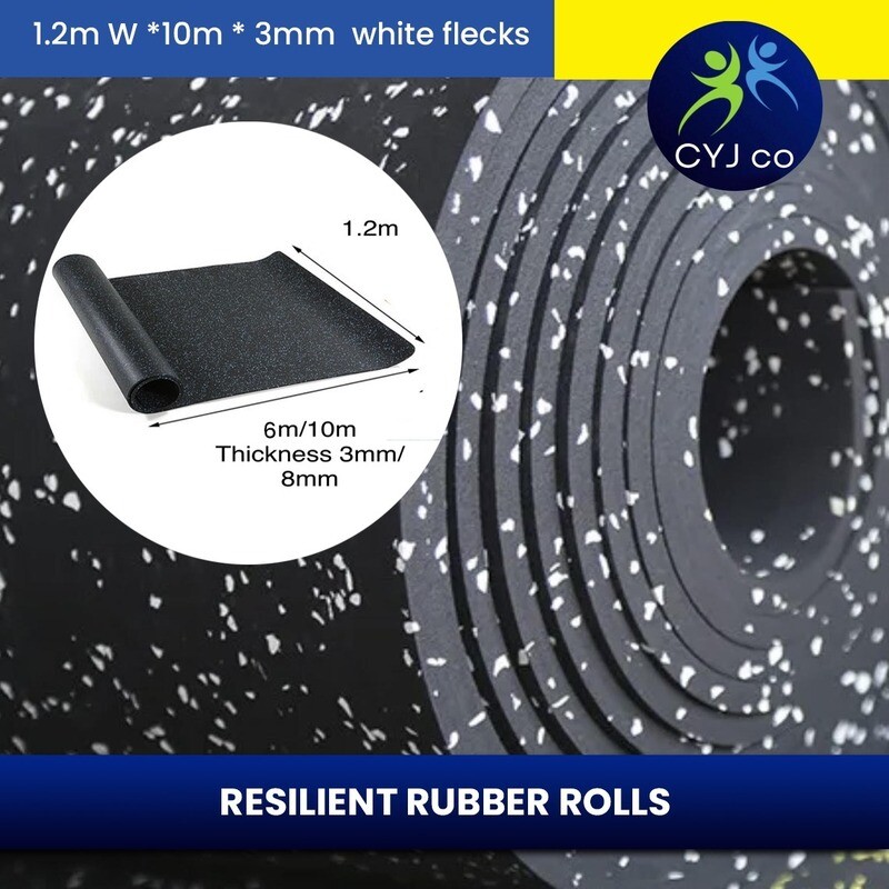 EPDM RUBBER ROLL 6000*1200*8mm thickness suit for flooring durable for karate or gym flooring with smooth surface