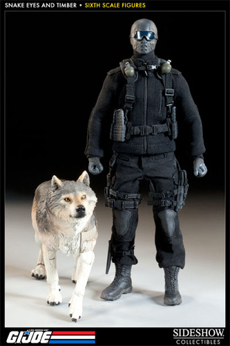 Sideshow Collectibles 1/6 G.I. Joe: Snake Eyes and Timber