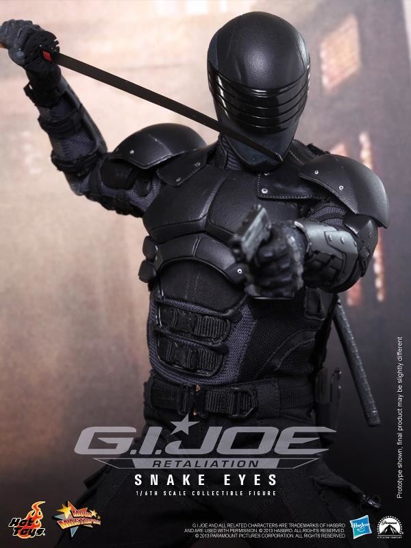 Hot Toys 1/6 MMS192 G.I. Joe Retaliation: Snake Eyes