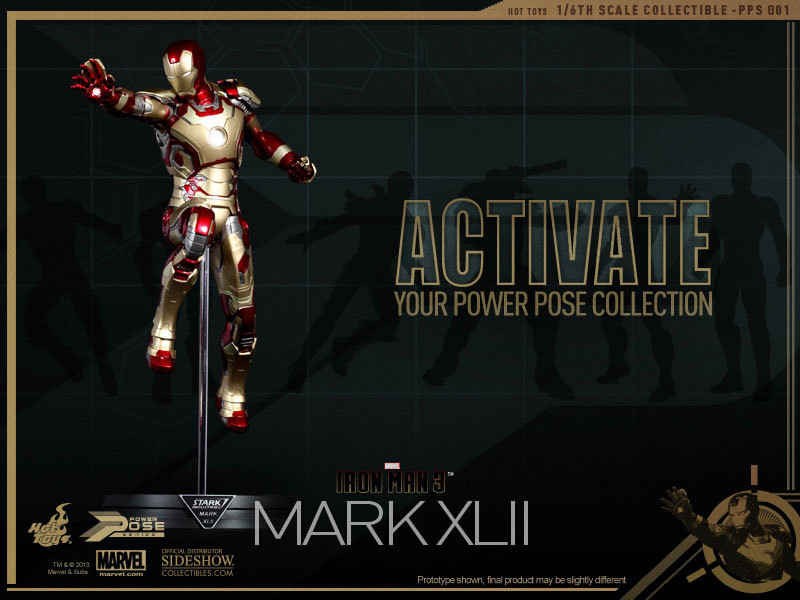 Hot Toys 1/6 PPS01 Iron Man 3: Iron Man Mark XLII