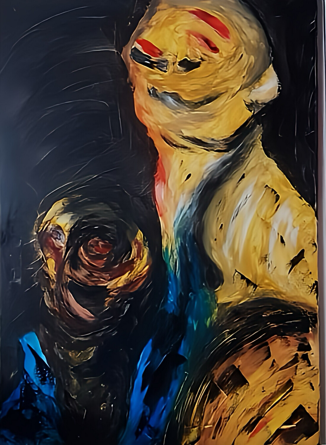 Dos hombres mirando