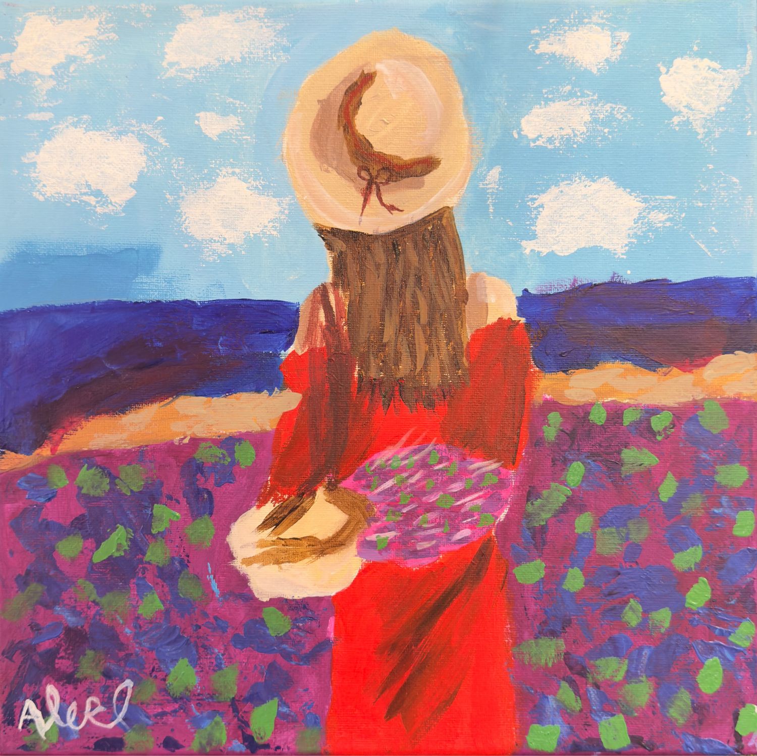 La dama de las flores