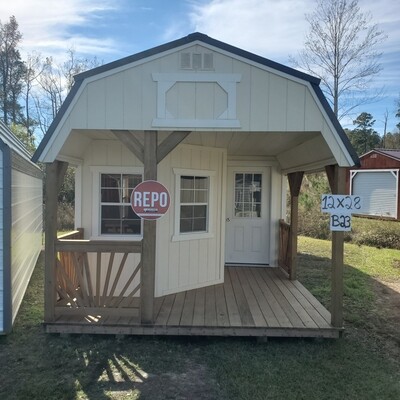 12x28 Lofted Barn - Deluxe Playhouse 12x28 Lofted Barn - Deluxe Playhouse