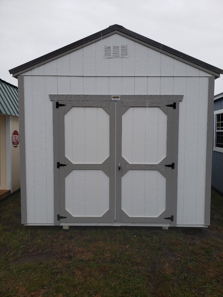 10x20 Utility Shed  - Front Entrance