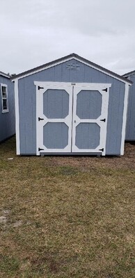 10x12 Utility Shed  - Front Entrance