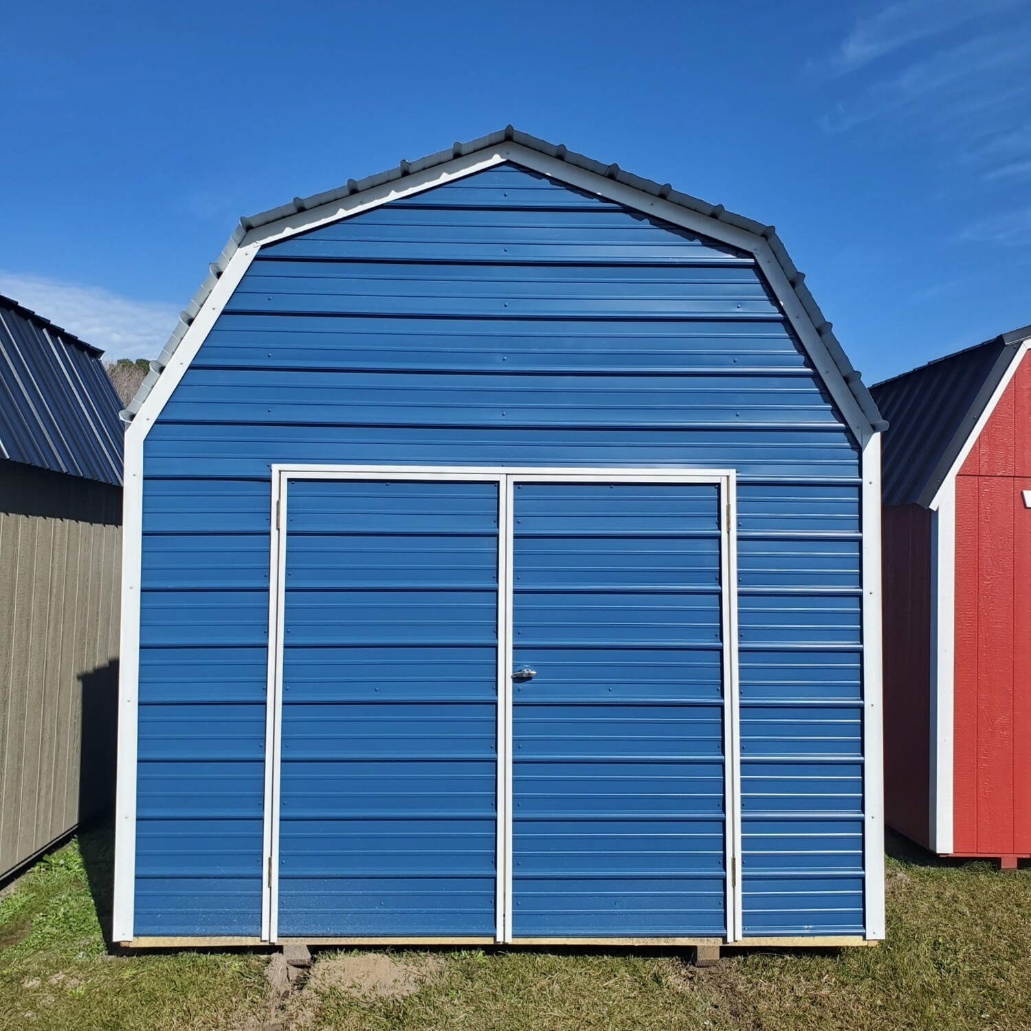 10x12 Metal Lofted Barn Store Backyard Barns and Beyond Storage