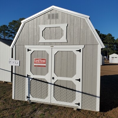 10x12 Lofted Barn - Front Entrance
