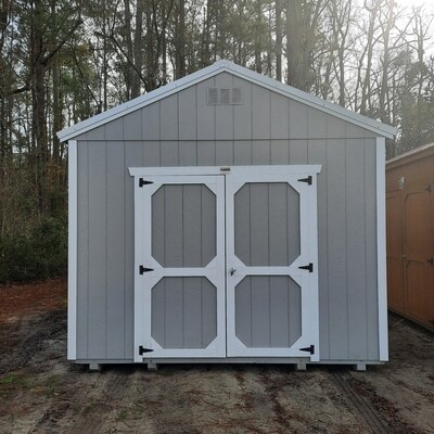 12x20 Utility Shed -Front Entrance