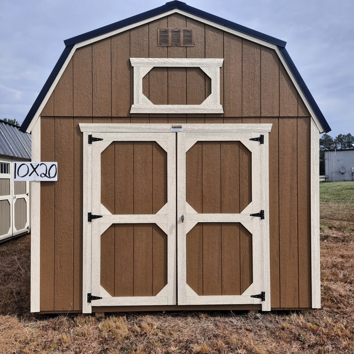 10x20 Lofted Barn - Front Entrance