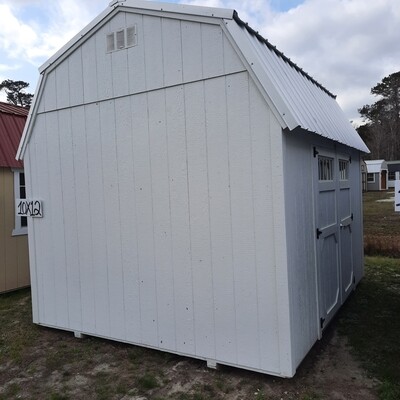 10x12 Lofted Barn - Side Entrance 10x12 Lofted Barn - Side Entrance