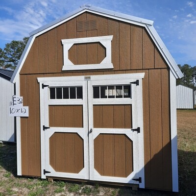 10x12 Lofted Barn - Front Entrance 10x12 Lofted Barn - Front Entrance
