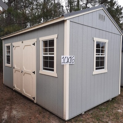 10x16 Utility Shed - Side Entrance 10x16 Utility Shed - Side Entrance