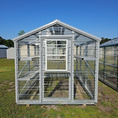 08x12 Vertical Roof Greenhouse