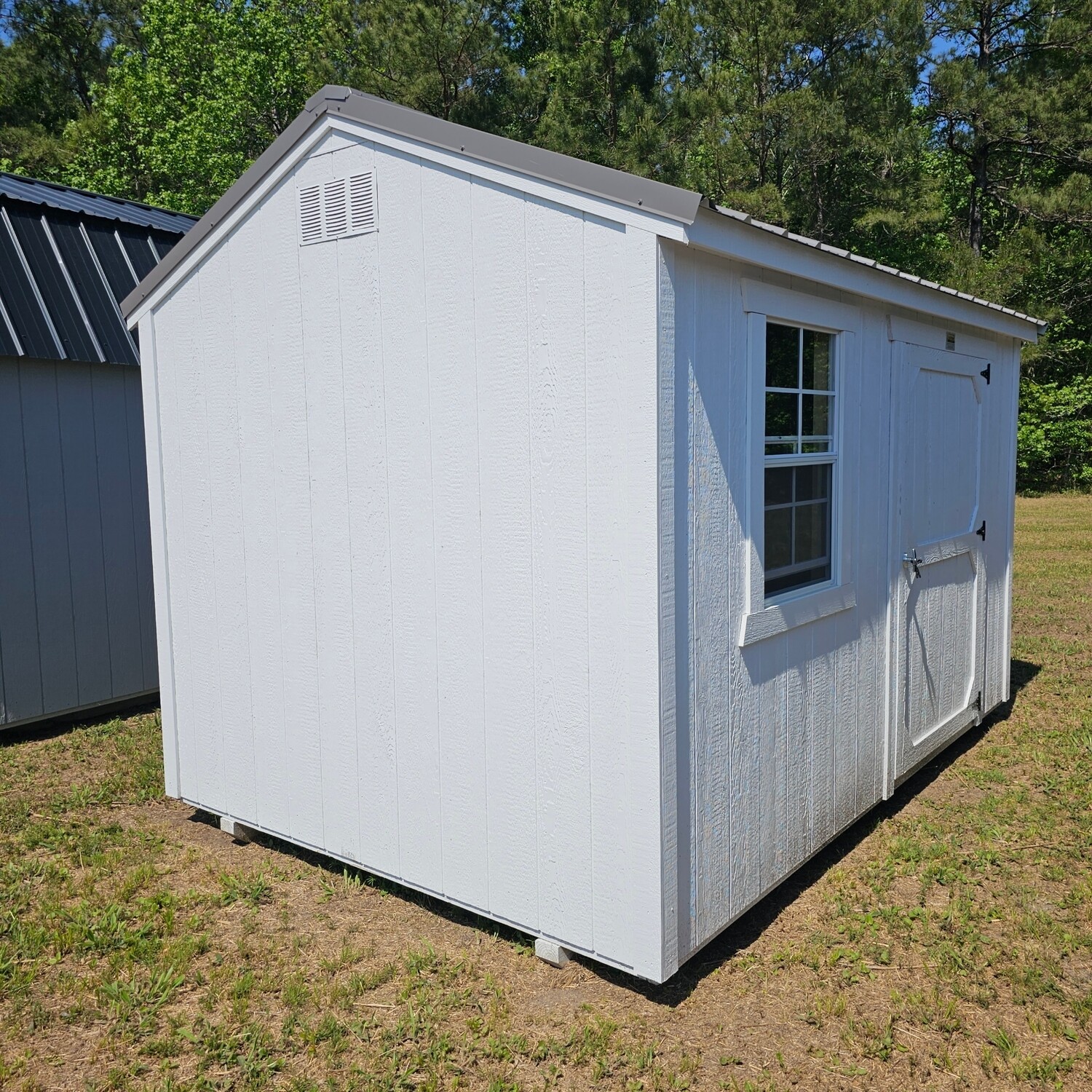 8x12 Utility Shed - Side Entrance - Store - Backyard Barns and Beyond ...