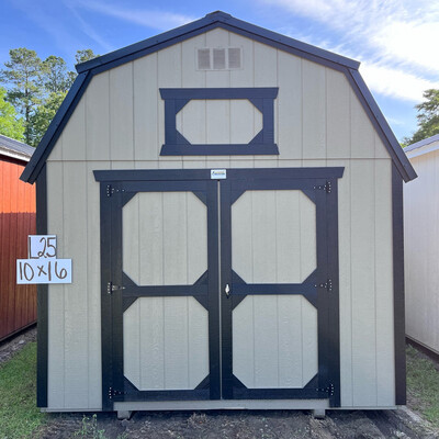 10x16 Lofted Barn - Front Entrance 10x16 Lofted Barn - Front Entrance