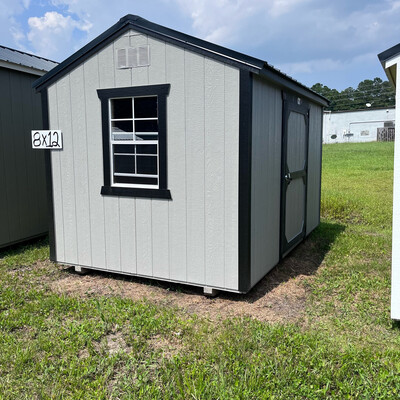 08x12 Utility Shed - Side Entrance 08x12 Utility Shed - Side Entrance