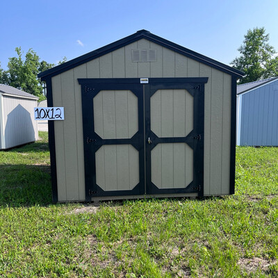10x12 Utility Shed - Front Entrance 10x12 Utility Shed - Front Entrance