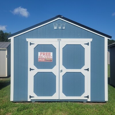 10x12 Utility Shed-Front