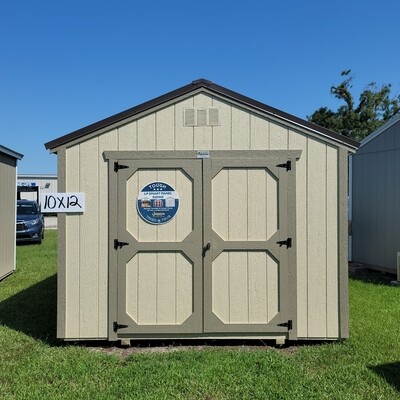 10x12 Utility Shed-Front Entrance 10x12 Utility Shed-Front Entrance