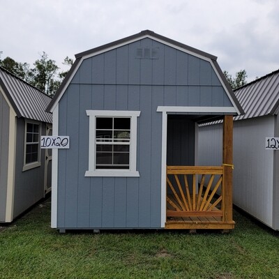 10x20 Lofted Barn-Side Porch Package