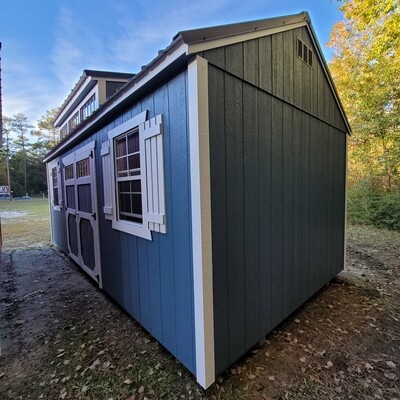 10x20 Utility Shed-Dormer Package