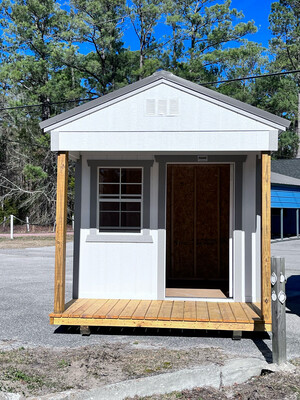 08x12 Utility Shed - Playhouse Pkg