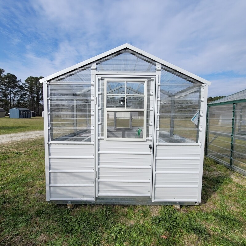 08x12 Horizontal Roof Greenhouse