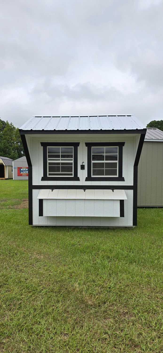 06x08 Chicken Coop 🐔 Sheds & Buildings For Sale Winnabow NC