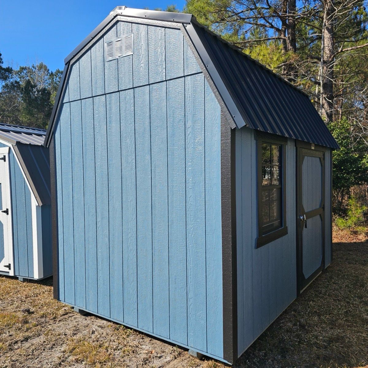 08x12 Lofted Barn - Side Entrance