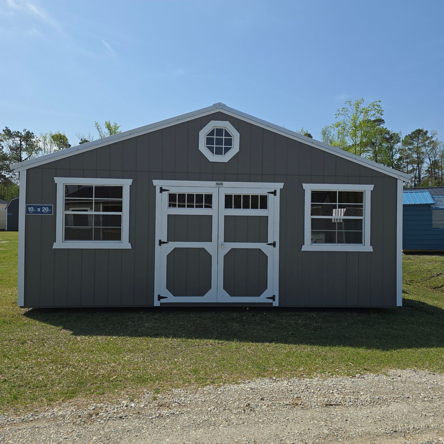 10x20 Utility Shed-Side Gable