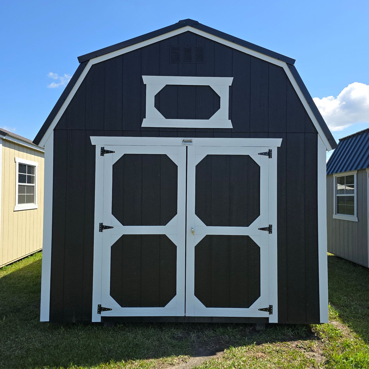 10x20 Lofted Barn - Front Entrance
