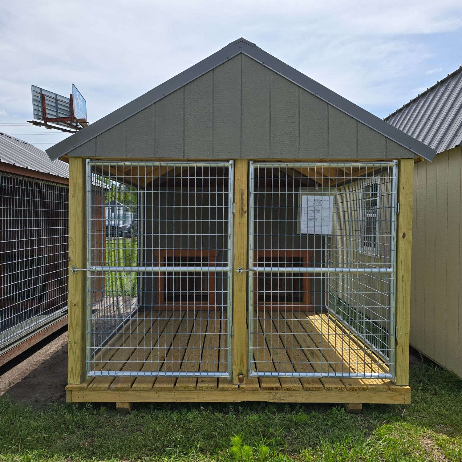 08x12 Standard Dog Kennel