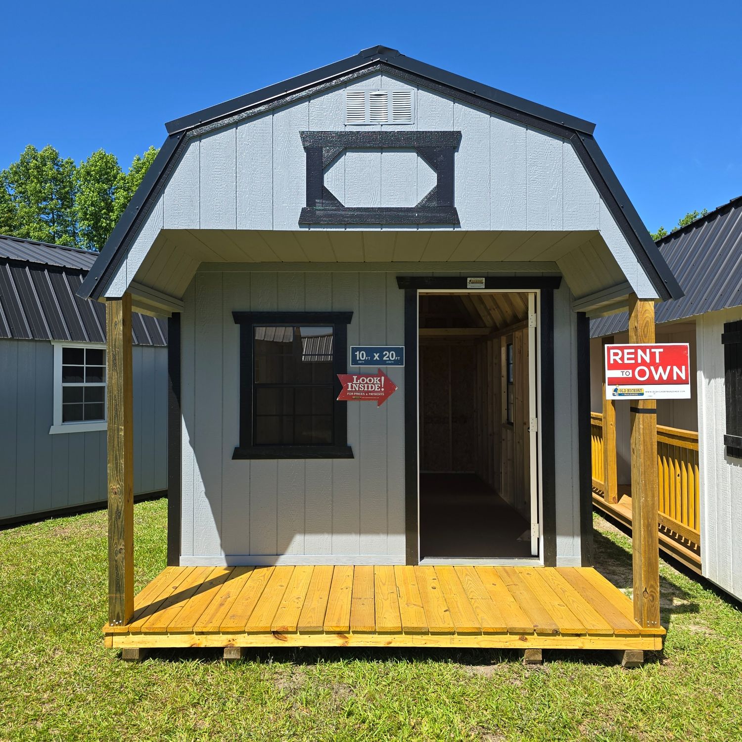 10x20 Lofted Barn-Playhouse Package