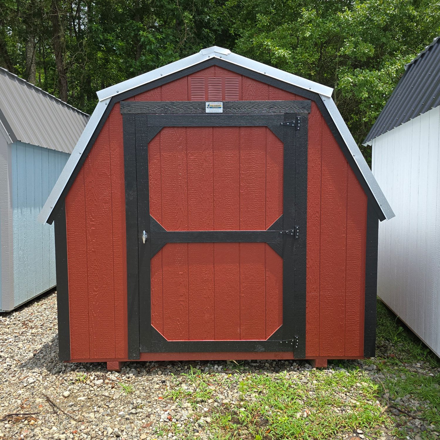 08x12 Barn-Front Entrance