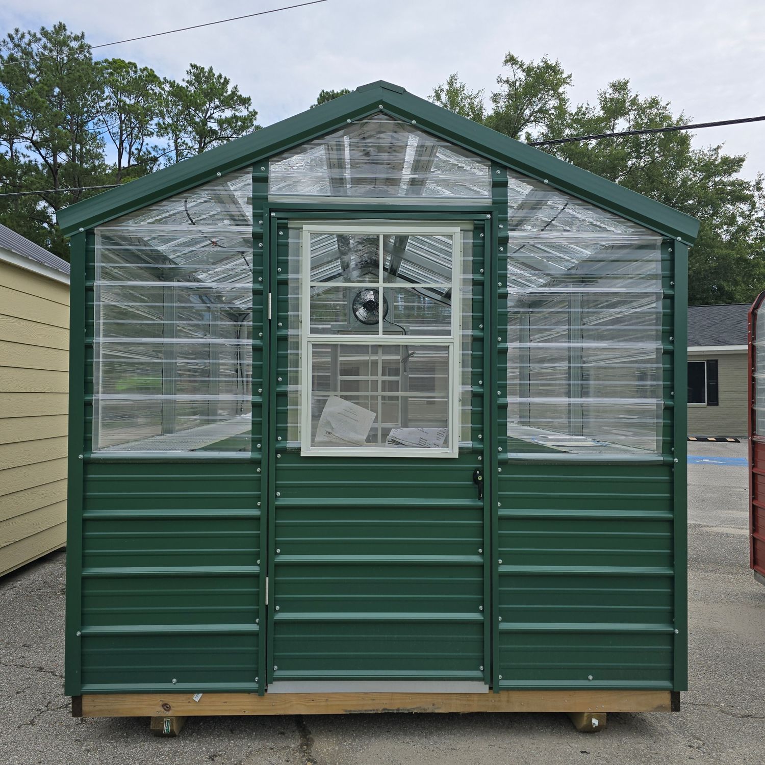 08x12 Vertical Roof Greenhouse
