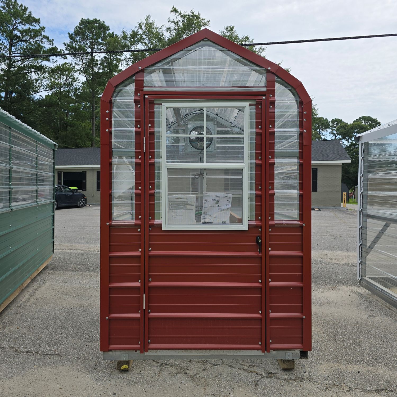 05x08 Horizontal Roof Greenhouse